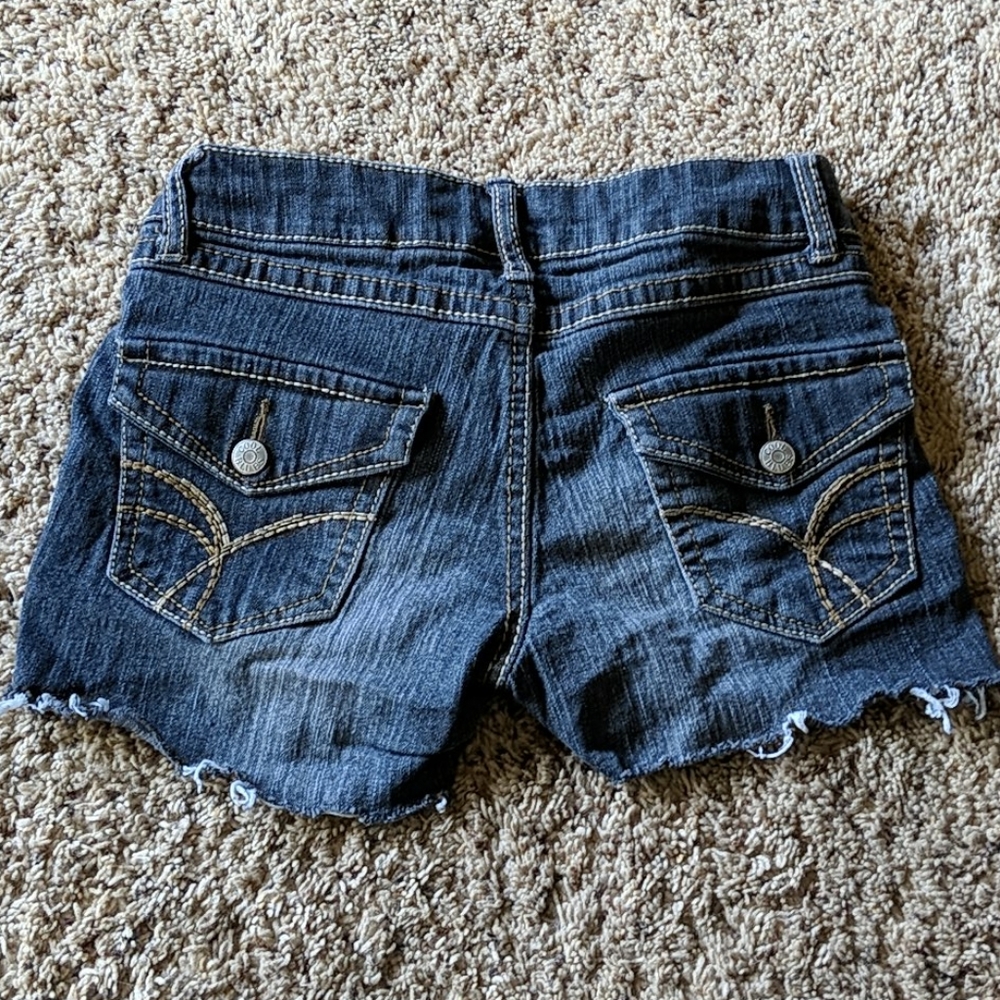 Jean shorts, girls size 8